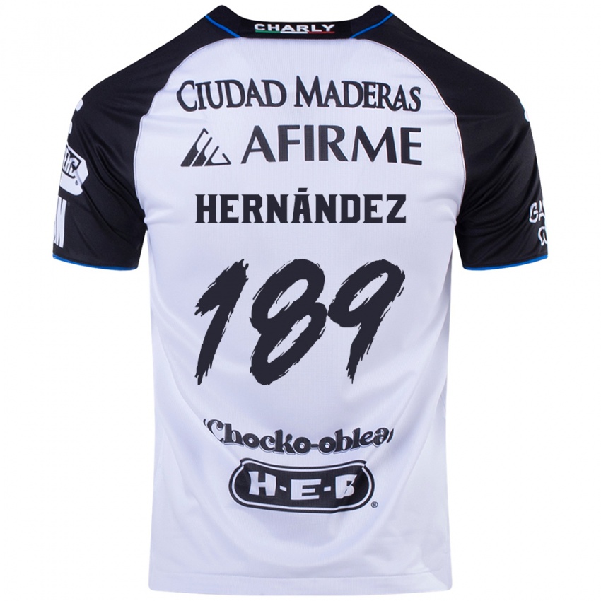 Niño Camiseta Sebastián Hernández #189 Azul Negro 1ª Equipación 2024/25 La Camisa