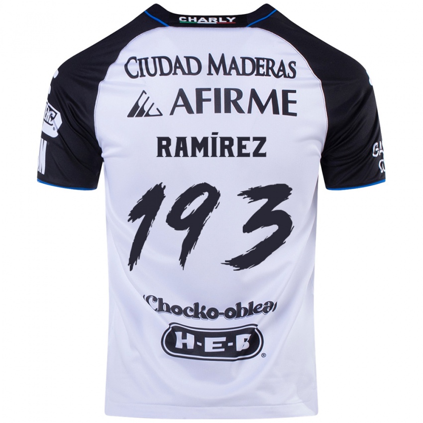 Niño Camiseta Ángel Ramírez #193 Azul Negro 1ª Equipación 2024/25 La Camisa