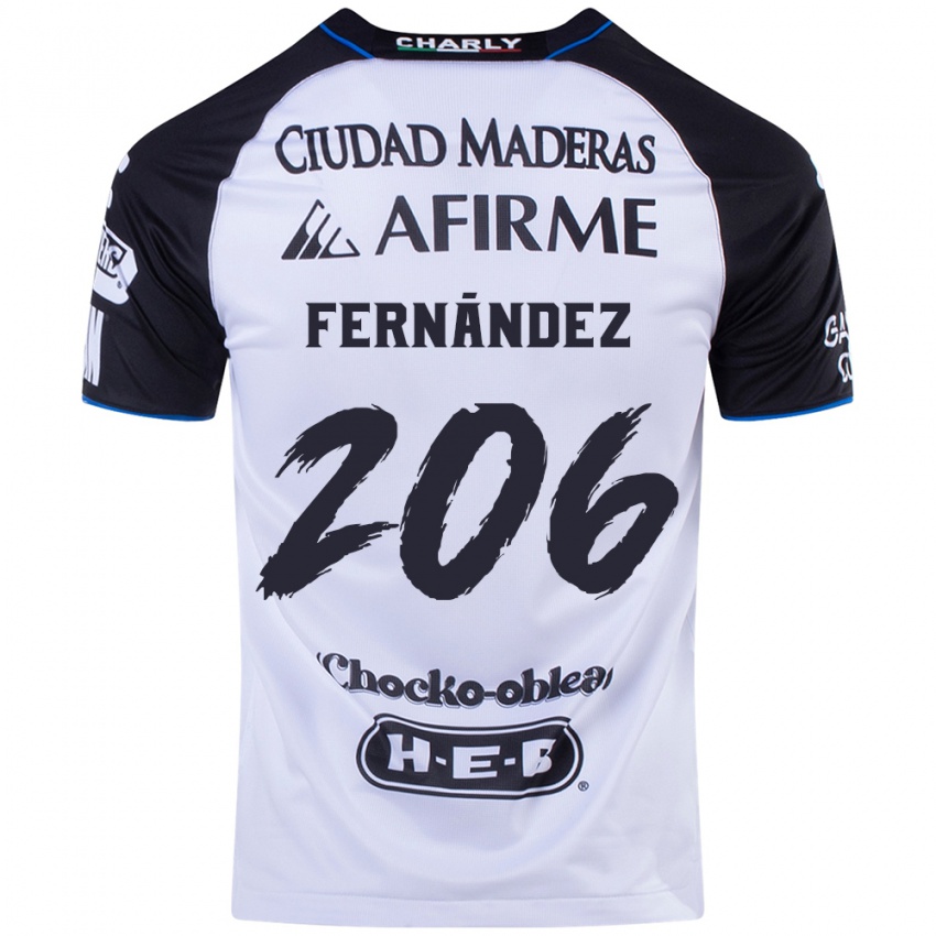 Niño Camiseta Erik Fernández #206 Azul Negro 1ª Equipación 2024/25 La Camisa