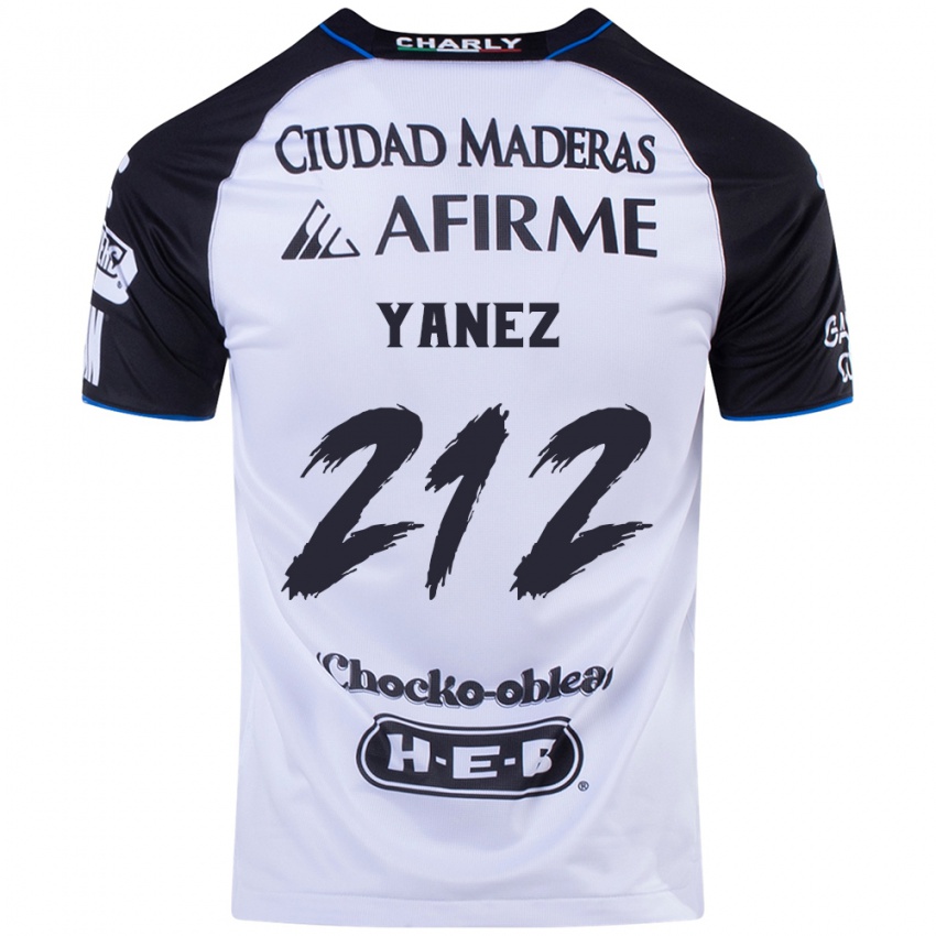 Niño Camiseta Sebastián Yánez #212 Azul Negro 1ª Equipación 2024/25 La Camisa