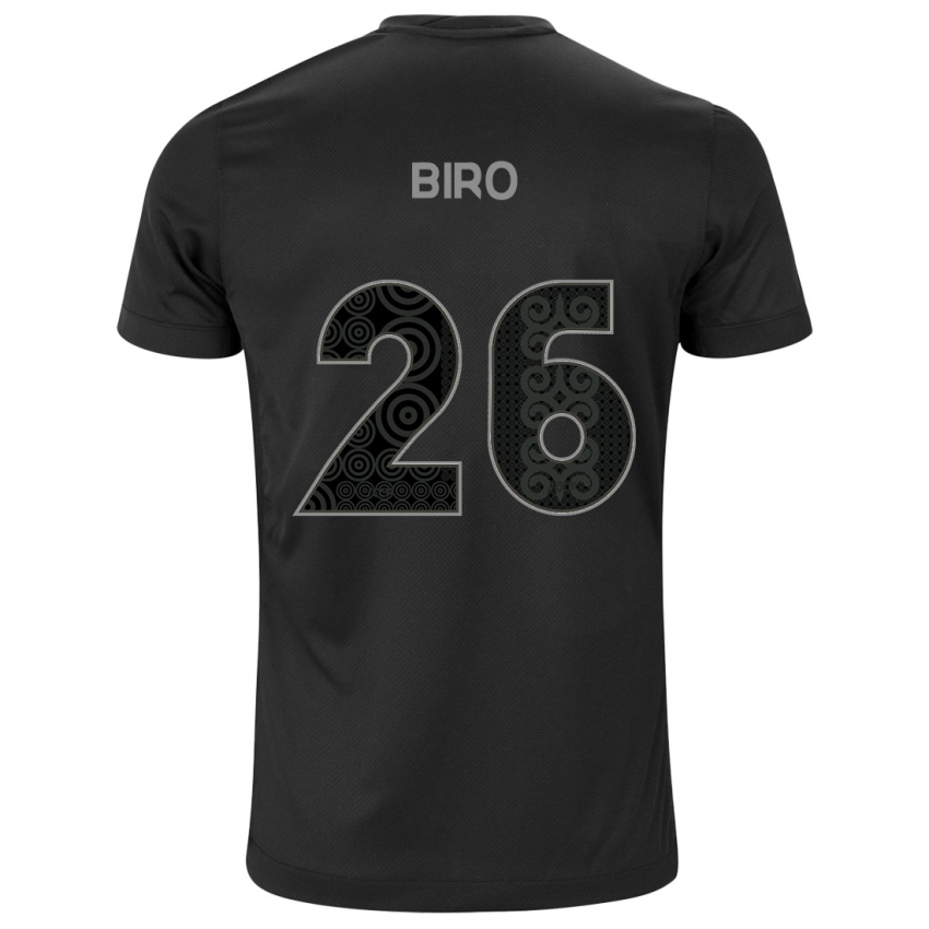 Niño Camiseta Biro #26 Negro 2ª Equipación 2024/25 La Camisa