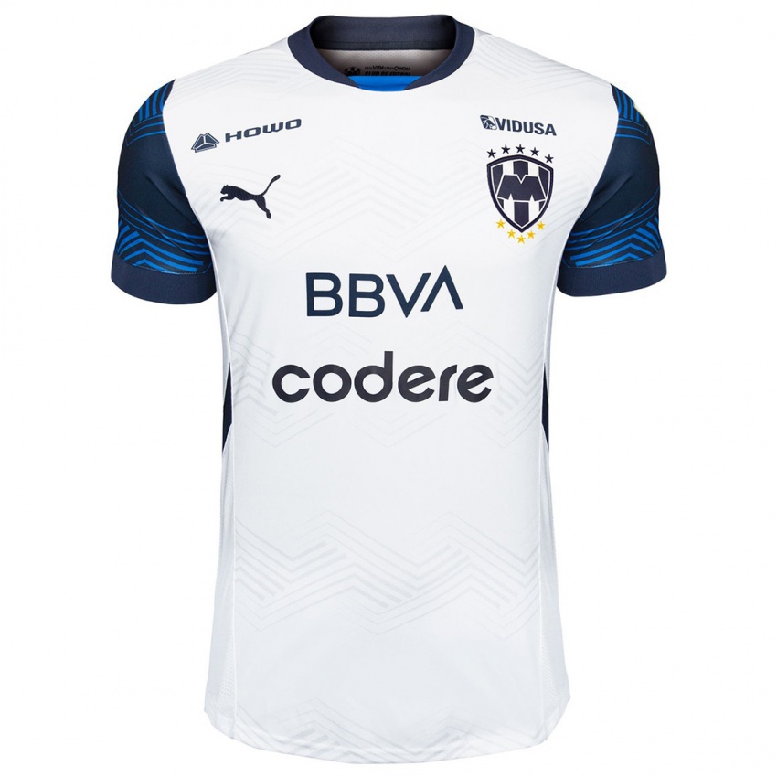 Niño Camiseta Diego Sánchez #246 Blanco Azul 2ª Equipación 2024/25 La Camisa