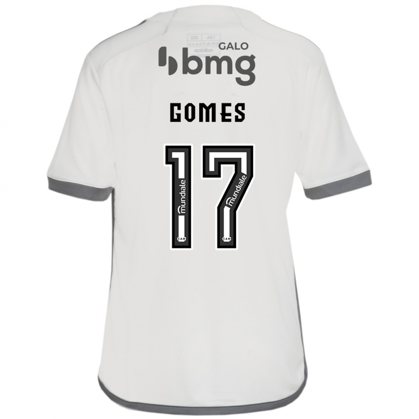 Niño Camiseta Igor Gomes #17 Blanquecino 2ª Equipación 2024/25 La Camisa