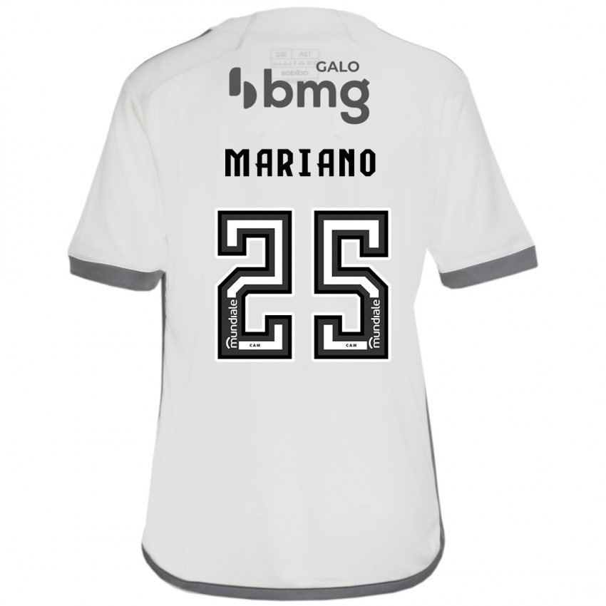 Niño Camiseta Mariano #25 Blanquecino 2ª Equipación 2024/25 La Camisa