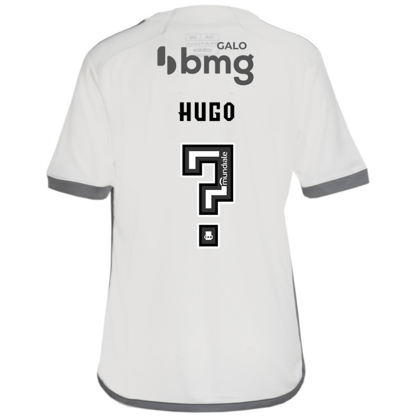 Niño Camiseta Victor Hugo #0 Blanquecino 2ª Equipación 2024/25 La Camisa