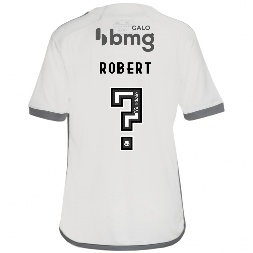 Niño Camiseta Robert Pinto #0 Blanquecino 2ª Equipación 2024/25 La Camisa