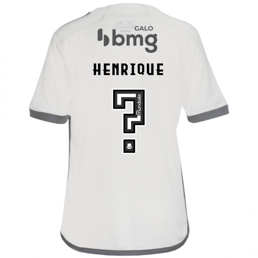 Niño Camiseta Bruno Henrique #0 Blanquecino 2ª Equipación 2024/25 La Camisa