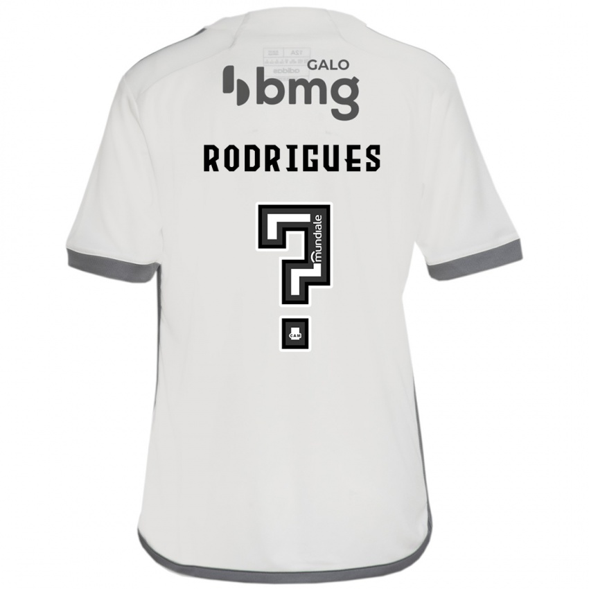 Niño Camiseta Vinicius Rodrigues #0 Blanquecino 2ª Equipación 2024/25 La Camisa