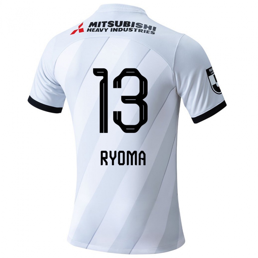 Niño Camiseta Ryoma Watanabe #13 Gris Blanco 2ª Equipación 2024/25 La Camisa