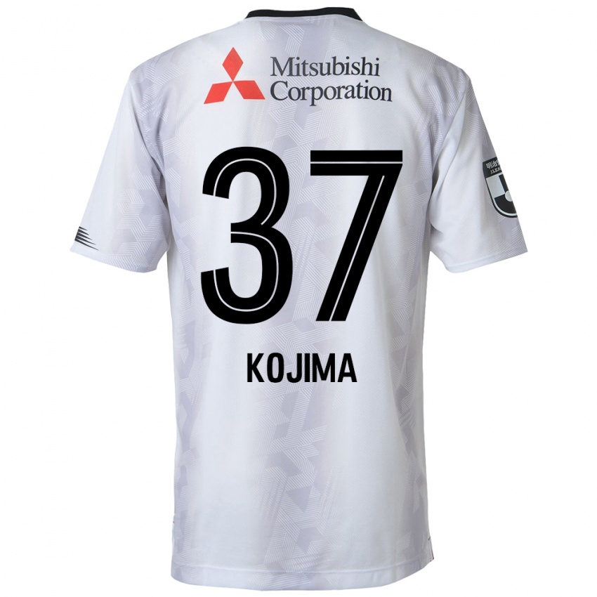 Niño Camiseta Satsuki Kojima #37 Blanco Negro 2ª Equipación 2024/25 La Camisa