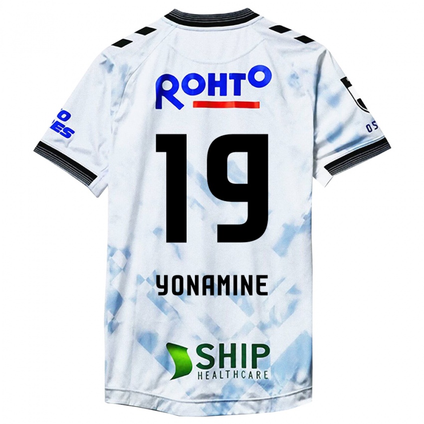 Niño Camiseta Kotaro Yonamine #19 Blanco Negro 2ª Equipación 2024/25 La Camisa