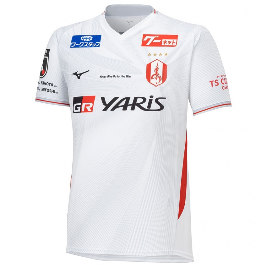 Niño Camiseta Yuki Nogami #2 Blanco Amarillo Rojo 2ª Equipación 2024/25 La Camisa