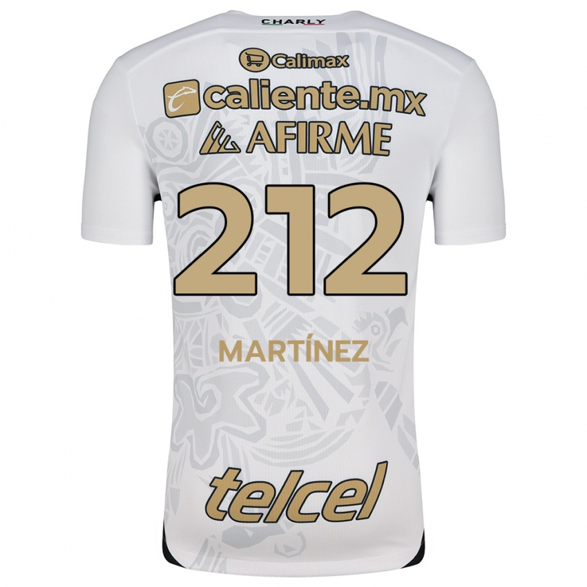 Niño Camiseta Juan Martínez #212 Blanco Negro 2ª Equipación 2024/25 La Camisa