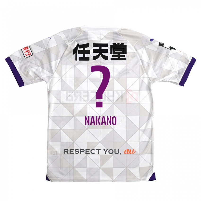 Niño Camiseta Kotaro Nakano #0 Blanco Morado 2ª Equipación 2024/25 La Camisa