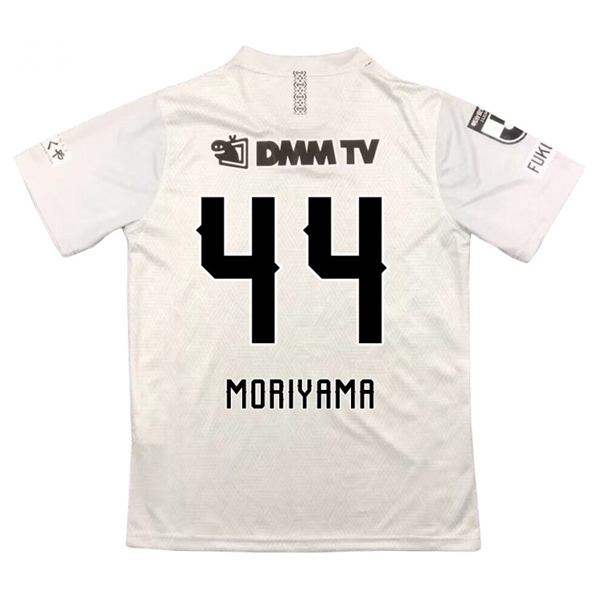 Niño Camiseta Kimiya Moriyama #44 Gris Negro 2ª Equipación 2024/25 La Camisa