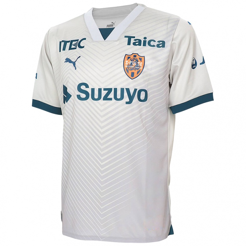 Niño Camiseta Takeru Nakano #26 Blanco Azul 2ª Equipación 2024/25 La Camisa