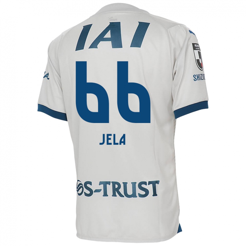 Niño Camiseta Jelani Reshaun Sumiyoshi #66 Blanco Azul 2ª Equipación 2024/25 La Camisa