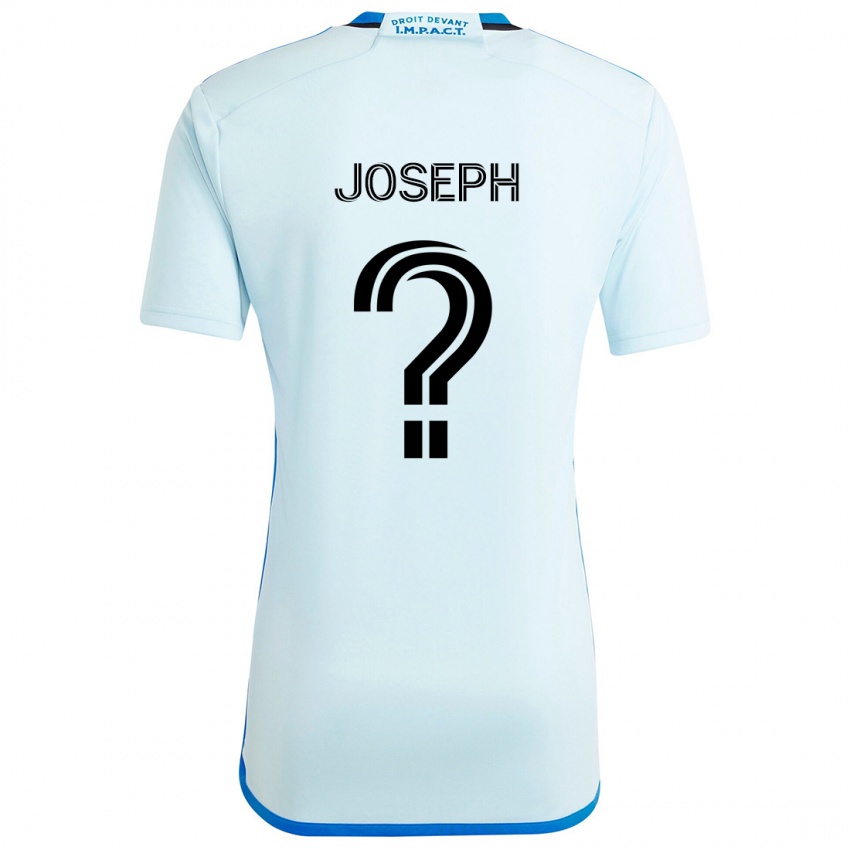 Niño Camiseta Sebastien Joseph #0 Azul Hielo 2ª Equipación 2024/25 La Camisa