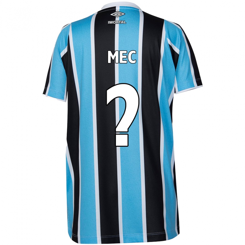 Hombre Camiseta Gabriel Mec #0 Azul Negro Blanco 1ª Equipación 2024/25 La Camisa