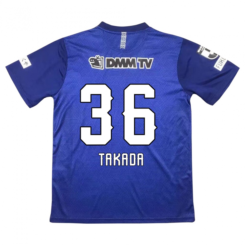 Hombre Camiseta Seiya Takada #36 Azul Oscuro 1ª Equipación 2024/25 La Camisa