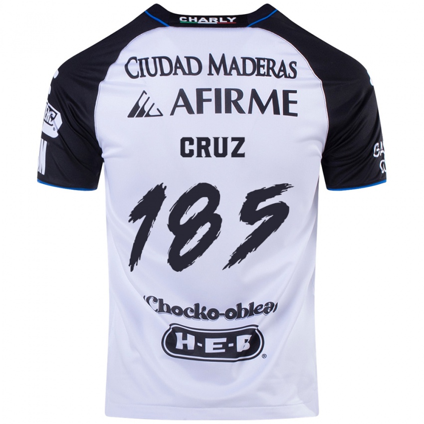 Hombre Camiseta Axel Cruz #185 Azul Negro 1ª Equipación 2024/25 La Camisa