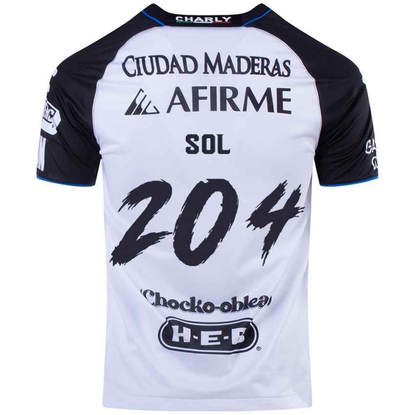 Hombre Camiseta Martín Sol #204 Azul Negro 1ª Equipación 2024/25 La Camisa