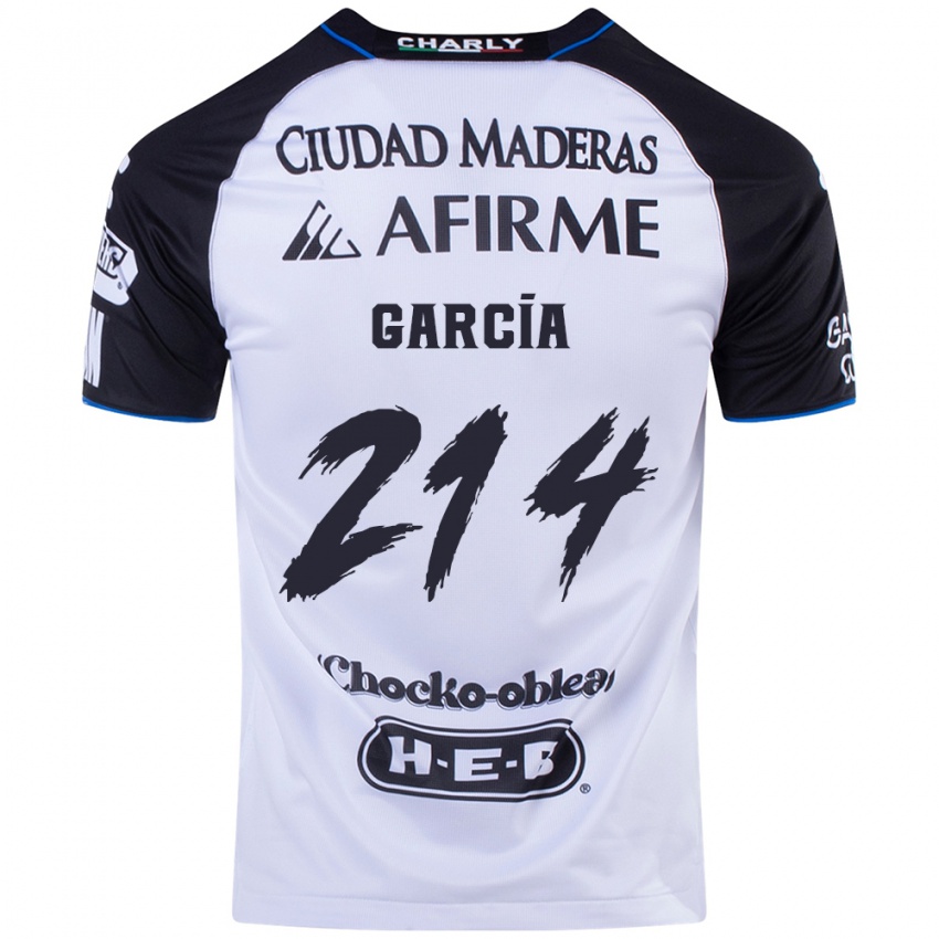 Hombre Camiseta José García #214 Azul Negro 1ª Equipación 2024/25 La Camisa