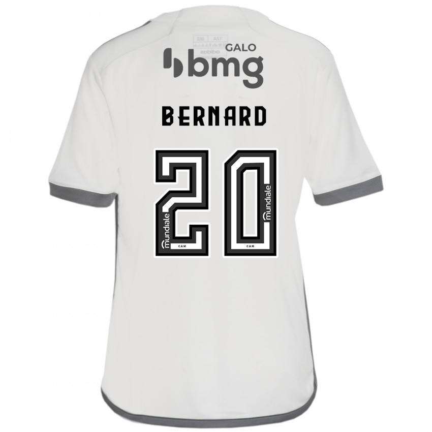 Hombre Camiseta Bernard #20 Blanquecino 2ª Equipación 2024/25 La Camisa