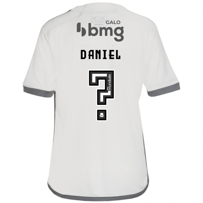 Hombre Camiseta Lucas Daniel #0 Blanquecino 2ª Equipación 2024/25 La Camisa