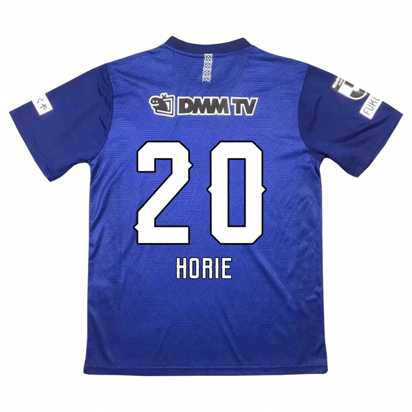 Mujer Camiseta Hibiki Horie #20 Azul Oscuro 1ª Equipación 2024/25 La Camisa