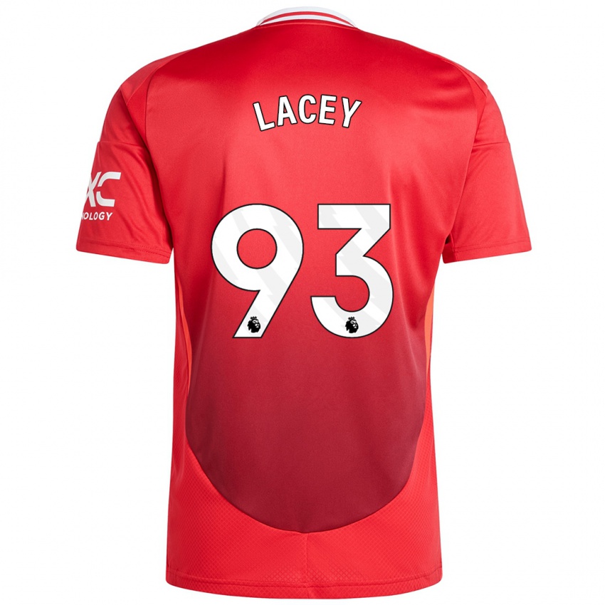 Niño Camiseta Shea Lacey #93 Rojo Brillante 1ª Equipación 2024/25 La Camisa