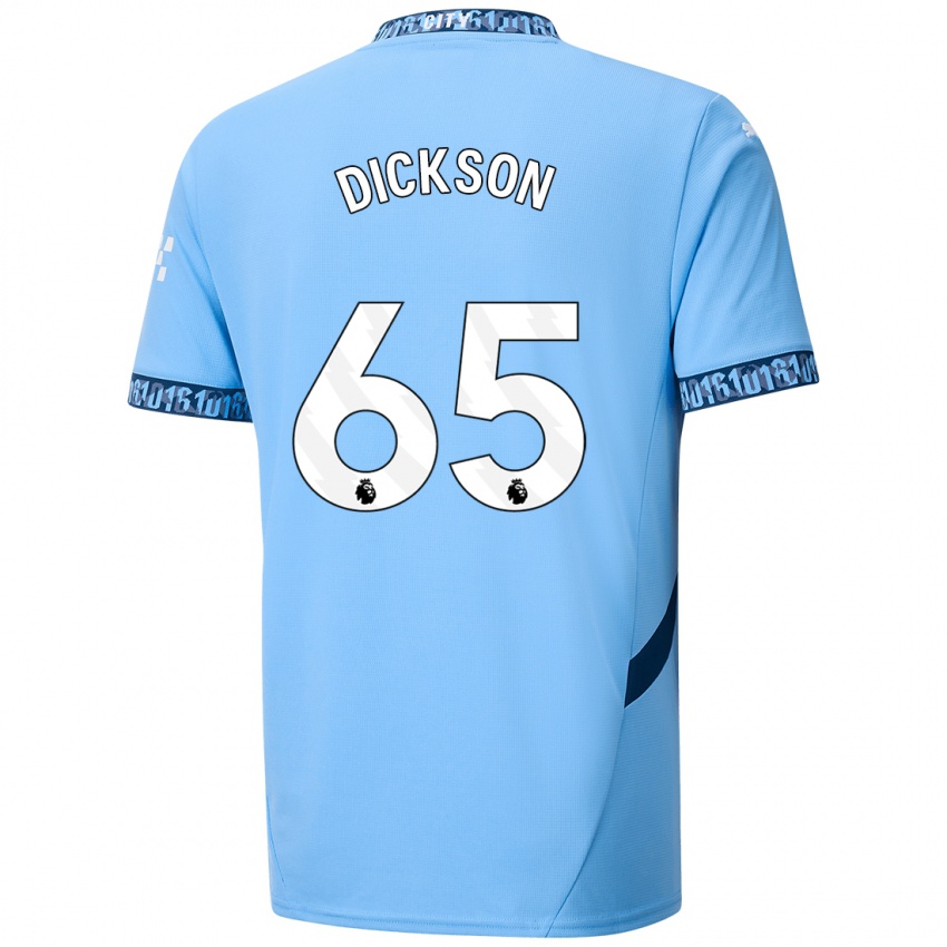 Niño Camiseta Will Dickson #65 Azul Marino 1ª Equipación 2024/25 La Camisa