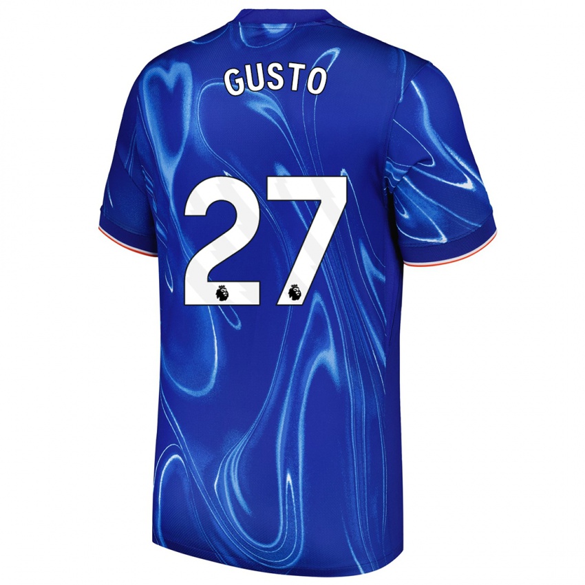 Niño Camiseta Malo Gusto #27 Azul Blanco 1ª Equipación 2024/25 La Camisa