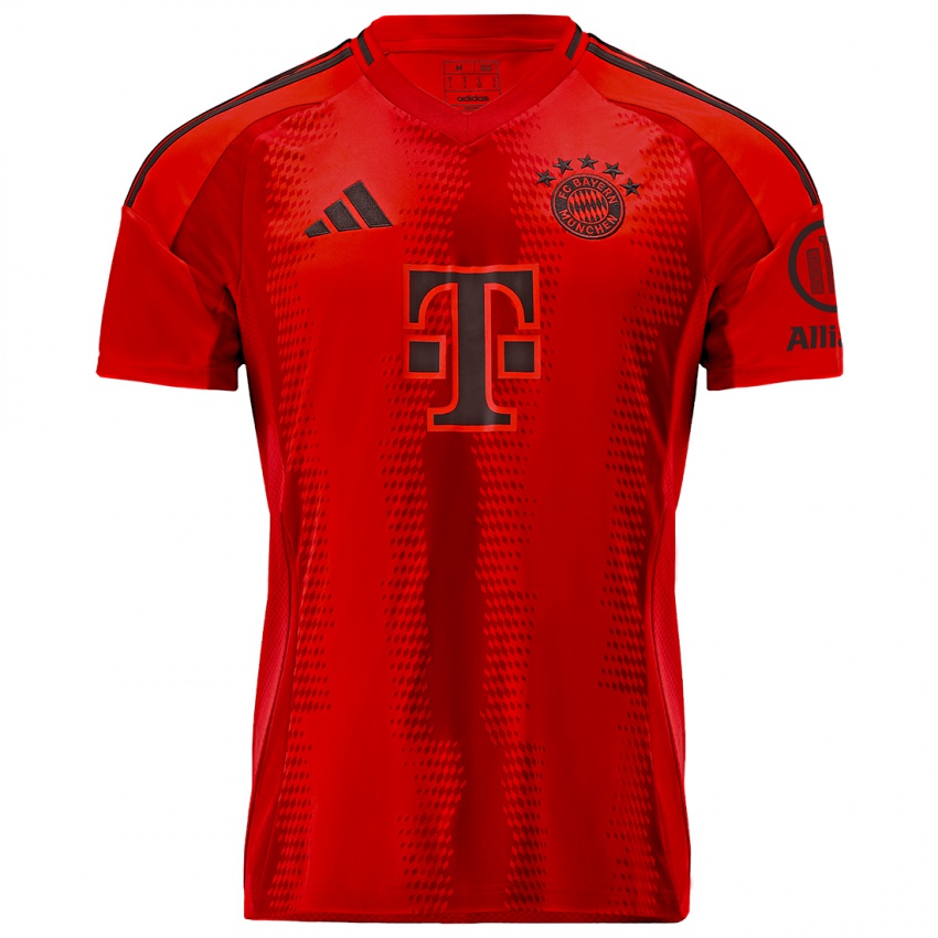 Niño Camiseta Lovro Zvonarek #8 Rojo 1ª Equipación 2024/25 La Camisa