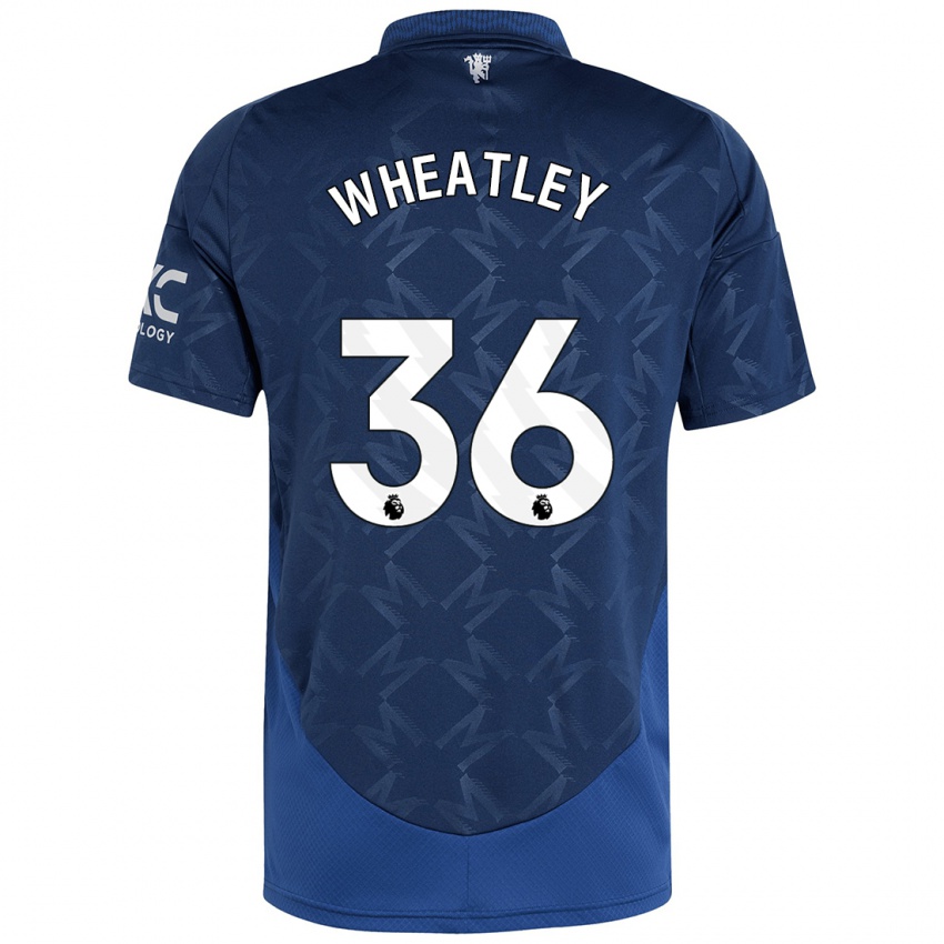 Niño Camiseta Ethan Wheatley #36 Índigo 2ª Equipación 2024/25 La Camisa