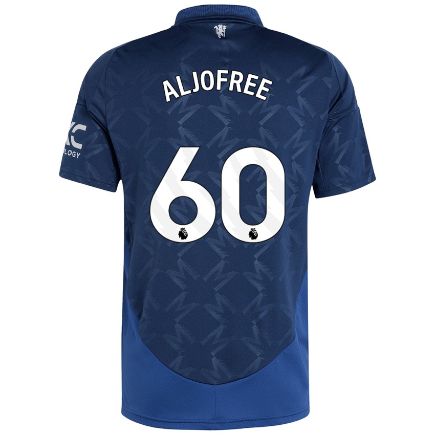 Niño Camiseta Sonny Aljofree #60 Índigo 2ª Equipación 2024/25 La Camisa