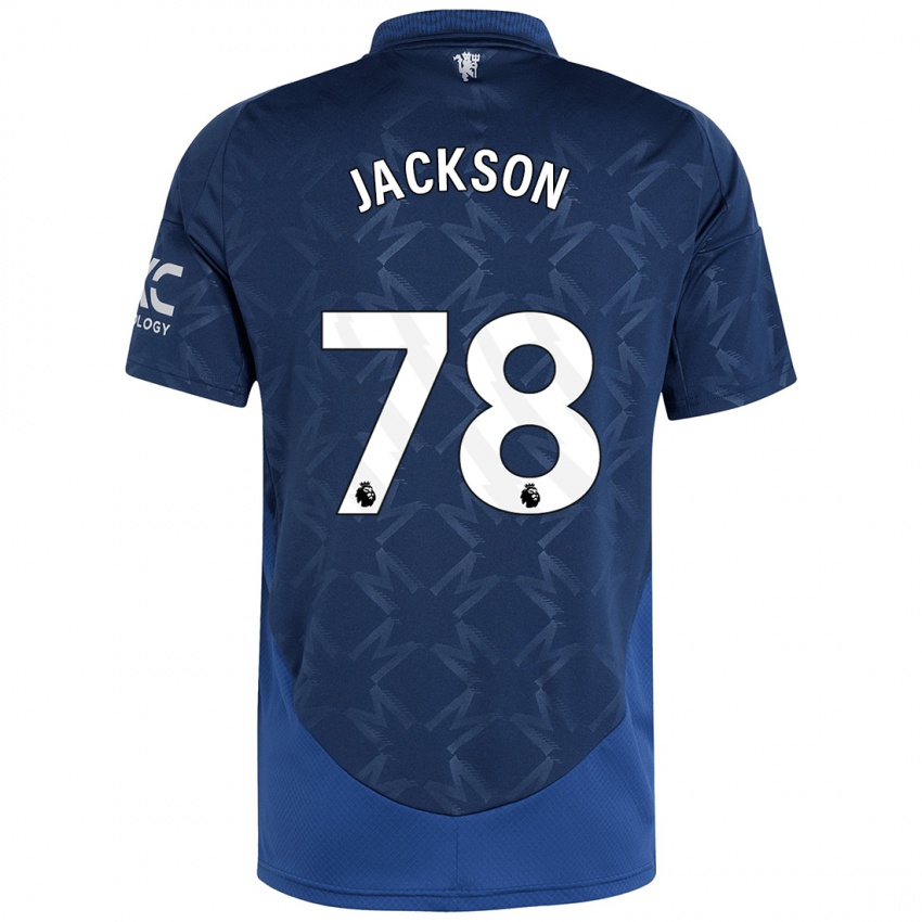 Niño Camiseta Louis Jackson #78 Índigo 2ª Equipación 2024/25 La Camisa