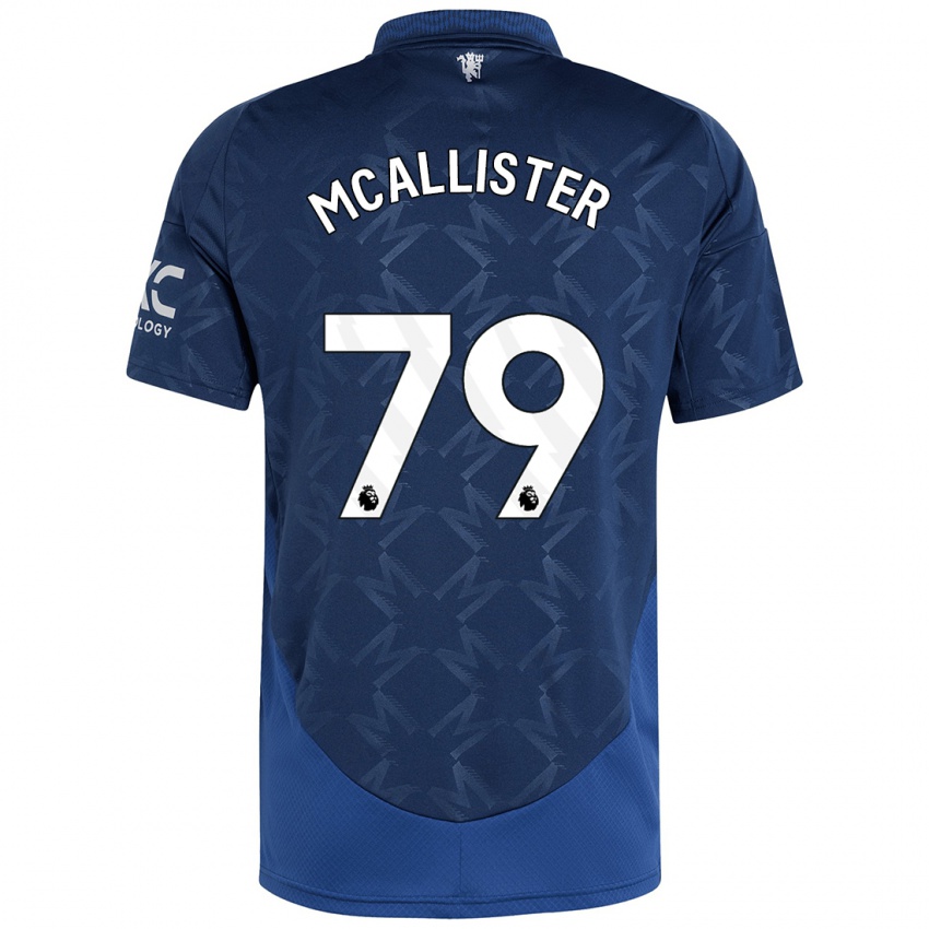 Niño Camiseta Finley Mcallister #79 Índigo 2ª Equipación 2024/25 La Camisa