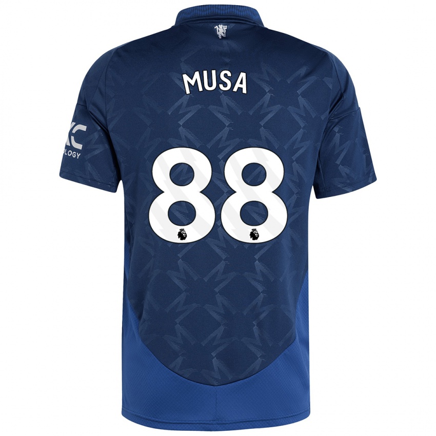 Niño Camiseta Victor Musa #88 Índigo 2ª Equipación 2024/25 La Camisa