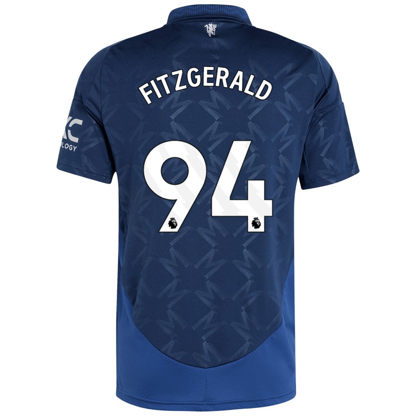 Niño Camiseta Jayce Fitzgerald #94 Índigo 2ª Equipación 2024/25 La Camisa