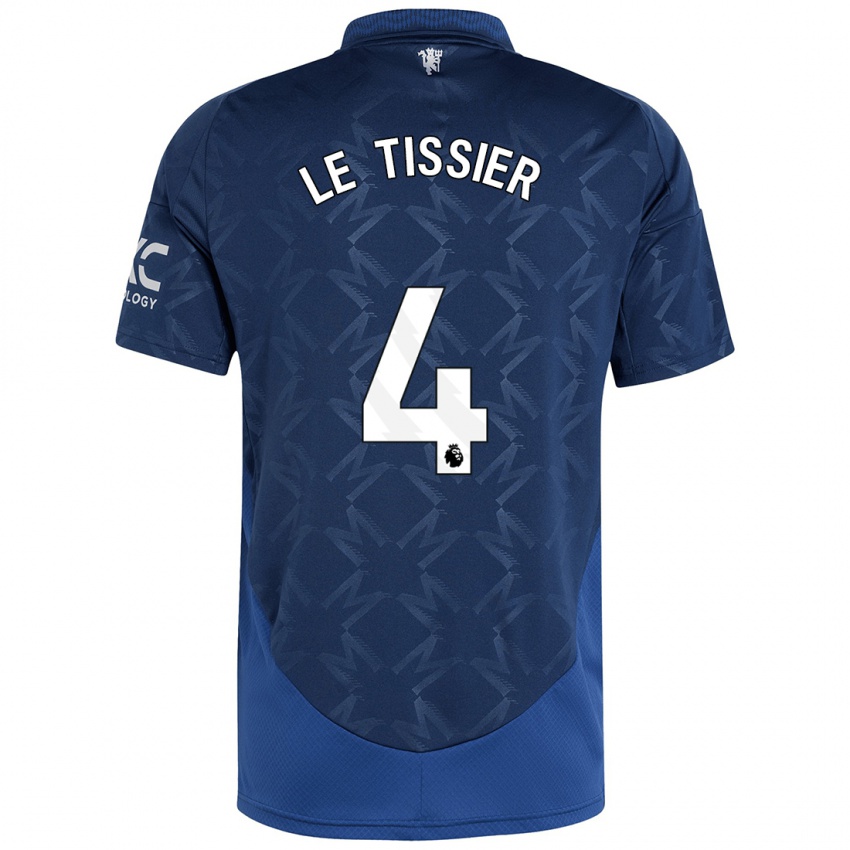 Niño Camiseta Maya Le Tissier #4 Índigo 2ª Equipación 2024/25 La Camisa