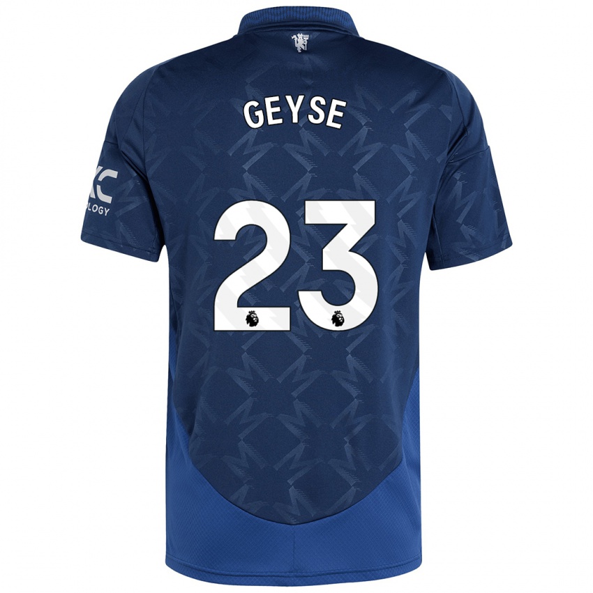 Niño Camiseta Geyse #23 Índigo 2ª Equipación 2024/25 La Camisa