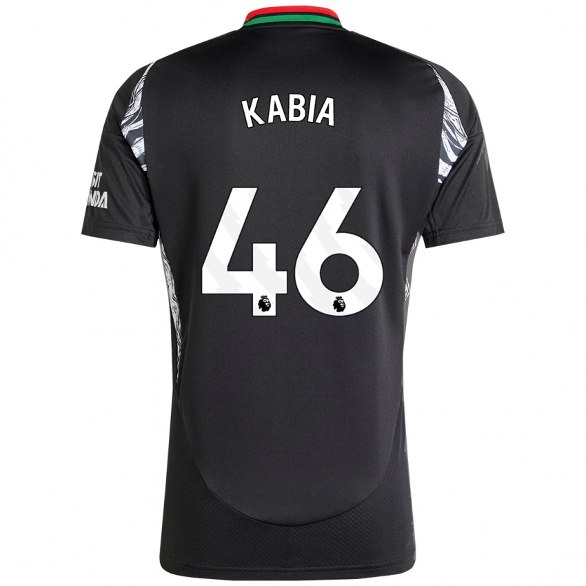 Niño Camiseta Ismeal Kabia #46 Negro 2ª Equipación 2024/25 La Camisa