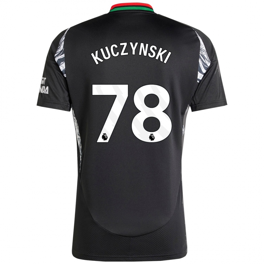 Niño Camiseta Max Kuczynski #78 Negro 2ª Equipación 2024/25 La Camisa