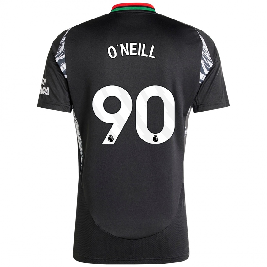 Niño Camiseta Ceadach O'neill #90 Negro 2ª Equipación 2024/25 La Camisa