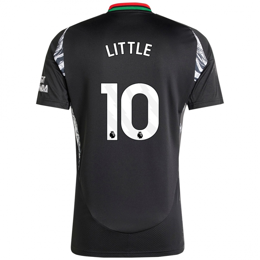 Niño Camiseta Kim Little #10 Negro 2ª Equipación 2024/25 La Camisa