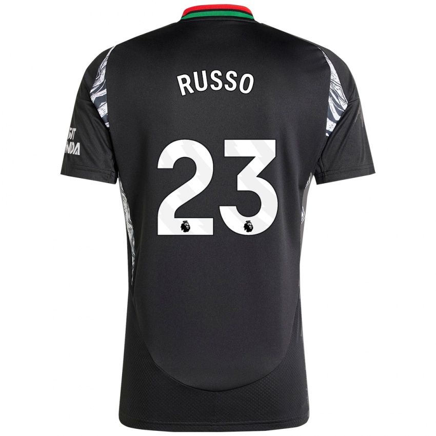 Niño Camiseta Alessia Russo #23 Negro 2ª Equipación 2024/25 La Camisa