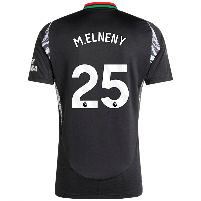 Niño Camiseta Mohamed Elneny #25 Negro 2ª Equipación 2024/25 La Camisa