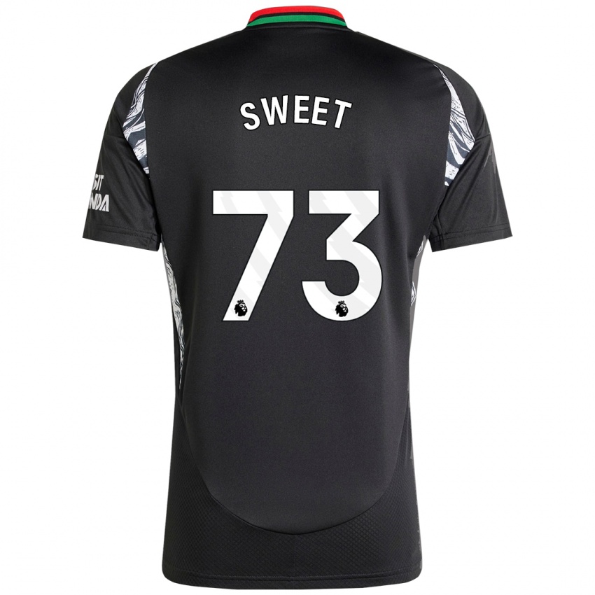 Niño Camiseta James Sweet #73 Negro 2ª Equipación 2024/25 La Camisa