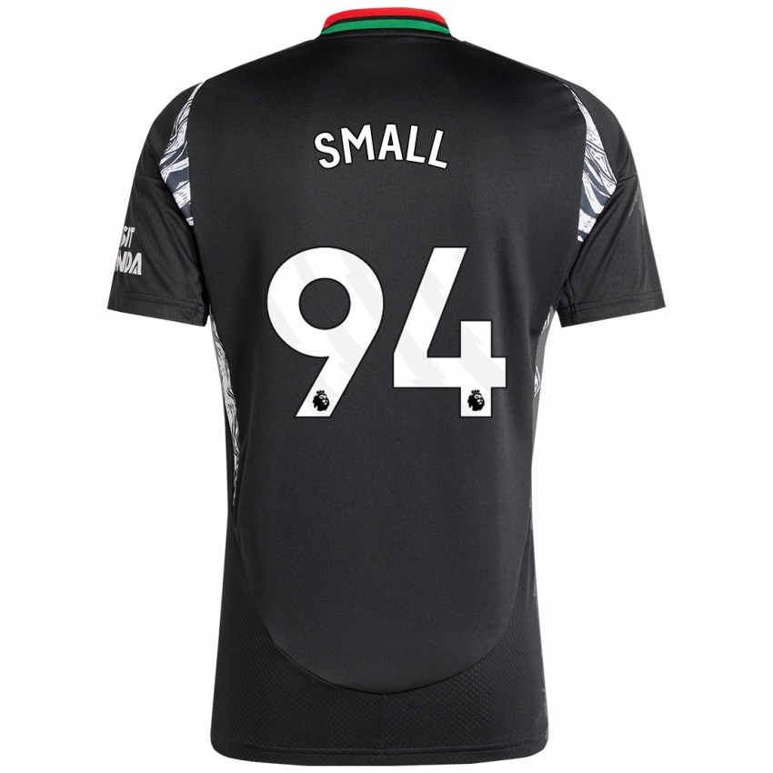 Niño Camiseta Coby Small #94 Negro 2ª Equipación 2024/25 La Camisa